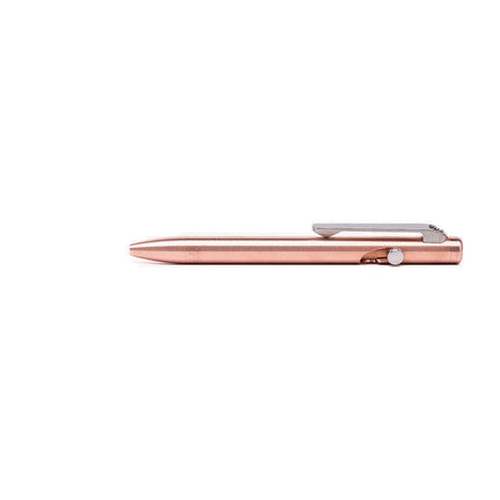 Slim Bolt Action Copper Pen