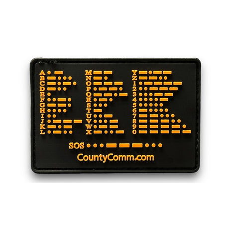 Signal Sentry Morse & SOS Patch